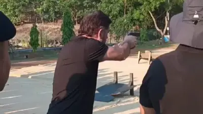 MS Dhoni Hits 6/6 Targets at NSG Shooting Range